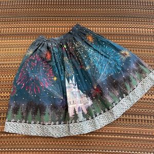 Unique Vintage Fireworks Skirt medium